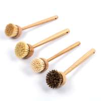 Wholesale Wooden Cleaning Brushes Kitchen Dish Washing Brush Eco Kitchen Brush