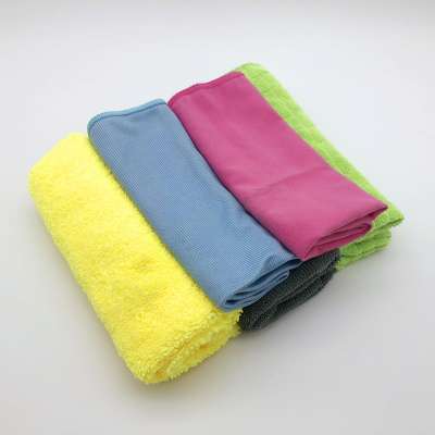 Wholesale custom colorful microfiber cleaning cloth