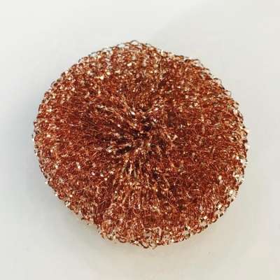 Copper Stainless steel Kitchen Cleaning scourer